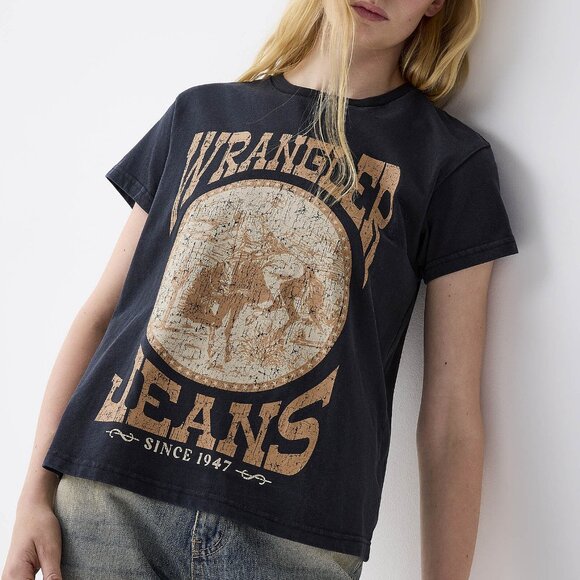 Wrangler Retro Print T-shirt - Picture 1 of 3
